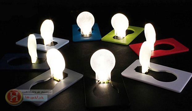 لامپ تاشو کارتی - LED